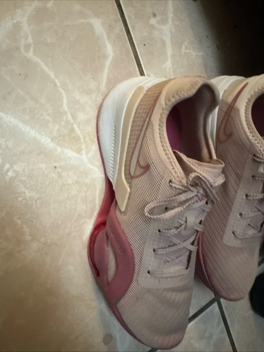 Nike Air Zoom SuperRep 3 Pink Oxford Women's  Size 8 EUC!